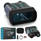 Nachtsichtgerät 4K 36MP, 8X Digitaler Zoom Fernglas mit Nachtsicht, 4.5“ HD-Display Infrarot Fernglas Nachtsichtgeräte, 4500mAh Wiederaufladbares, 7-Stufiges Nachtsicht mit 32GB TF Karte