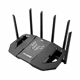 ASUS TUF Gaming BE9400 Tri Band WiFi 7 (802.11be) Extendable Gaming Router (vier 2.5G Ports, 3-stufige Portweiterleitung, Smart Home Master, AiMesh Unterstützung & AiProtection für Netzwerksicherheit)