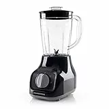 GOURMETmaxx Standmixer mit 4 Edelstahlklingen, 2 Geschwindigkeiten & Pulse-Funktion I Mixbehälter geeignet für die Spülmaschine & BPA-frei I Für Smoothies, Shakes, Cocktails & Dips [22.000 U/min]