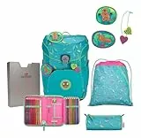 DerDieDas ErgoFlex Easy Exklusiv Superflash Schulranzenset 5-teilig Paradise