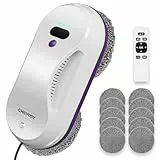 CHOVERY CL-2 Fensterputzroboter, der Fensterputzroboter Fenster Roboter mit Fernbedienung, automatischer Fensterputzer, Fensterreiniger Roboter, Glasreinigungsroboter, 3000 Pa Fenstersauger