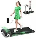 Walking Pad, FOUSAE 1-10 km/h Laufband für Zuhause mit 9% Steigung, 2.5HP Walking Machine mit LED-Anzeige, Fernbedienung, 12 HIIT Programes, Doppelter Stoßdämpfung Bis 150kg Belastbar