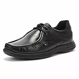 Kickers Reasan Lace Leather Am, Herren Brogue Schnürhalbschuhe, Schwarz (Black), 44 EU
