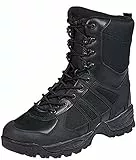 Mil-Tec Herren bådsko - 12829002 Bootsschuh, Schwarz, 44 EU
