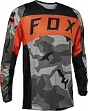 Fox Racing Jersey 180 BNKR, Grau