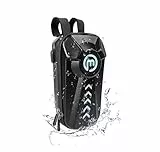 Mezelon Tasche für E Scooter wasserdichte Tasche für Elektro-Roller Lenkertasche Wasserfest Eva Hartschalenmaterial, Wasserfest