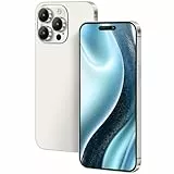 FufoneUS Anzeige gefälschte Spielzeug Telefon Handy Metallic Modell Nicht funktionierende Replik 1:1 Telefon für Phone 15 Pro gefälschte Spielzeug Handy (Fur 15 Pro Silber Farbbildschirm)
