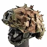 Taktischer Helmüberzug, atmungsaktives Netzgewebe, Camouflage, ideal für taktische Militärausrüstung, Kampf, Schnellhelme (CP)