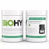 BiOHY Reinigungstabletten für Kaffeevollautomaten (2 x 40 Tabs) | Kaffeemaschinen Reinigungstabs gegen Kalk | Entkalkungstabletten für bestes Aroma |FÜR ALLE MARKEN GEEIGNET