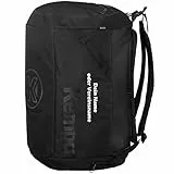 Kempa Sporttasche mit Rucksack-Funktion schwarz 60L mit Aufdruck Name