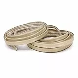 InstaTrim IT05INIVR 1,27 cm breit Flexible, selbstklebende Dichtungs- und Zierstreifen für Böden, Decken, Arbeitsplatten und mehr, Elfenbein, 1/2 in x 10 ft, 2‐pk