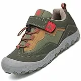Mishansha Jungen Mädchen Wanderschuhe rutschfest Walkingschuhe Weich Flexibel Stabil Fitnessschuhe Freizeitschuhe für Kinder Sport Schuhe 30 EU