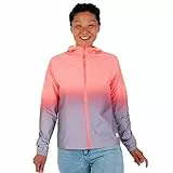 GOFLUO - Billie Reflektorweste - Warnweste - Reflektierende Weste - Sichtbar im Dunkeln für Wanderer, Joggen, Fahrrad - Coral Reflective - S