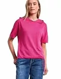 Kurzarm Shirt mit Kapuze und Tunnelzug