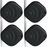 Tracker Tags 4 Pack, Item Finders Work with Apple Find My APP (iOS Only), Item Finder for Keys, Wallet, Luggage, Backpack, Super Lightweight, IPX7 Waterproof