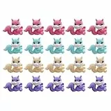 Toyvian 20 Stück Teiliges Radiergummis Eichhörnchen design Bunte Radiergummi Tiere Sicher und Dekorativ für Schüler Schreibwaren Lustige Waldtiere für Schule und Zuhause Zufällige Farbe