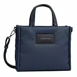TOM TAILOR Patti Damen Shopper Umhängetasche Reißverschluss Klein Blau