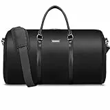 UNIQUEBELLA Anzugtasche, Kleidersack Reisetasche Anzugsack Umhängetasche für Herren,Flugzeug, Reisen, Bussiness,Fitness Anzug Garment Gym Bag, Sporttasche für Männer