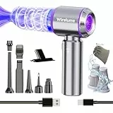 Wirelume Handstaubsauger akku Auto kabellos 4 in 1 autostaubsauger Mini klein 25,000 Pa Starke Zyklon-Saugleistung Stark 3-Gang tragbar wiederaufladbar leicht für Tierhaare, Fahrzeuge