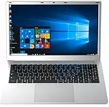 shinobee difinity Celeron Quad Core SSD (15,6 Zoll FullHD) lautloses Notebook (Celeron N3450 4x2.20 GHz, 8GB DDR4, 256 GB SSD, USB 3.0, HD Graphics 500, LAN, m-HDMI, Windows 11, MS Office) #8027