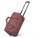 REDOLZ Trolley-Reisetasche S mit Rollen 51 cm | 39 Liter | für Männer & Frauen (Duffle Essentials)