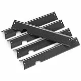 66032 Flavorizer Bars für Weber GS4 Genesis II&LX 300 Series,Genesis II E-310 S-310 E-330 E-335 S-335 Grill,66795 43,4CM Porzellanemaille Aromaschienen für Weber Genesis GS4 E/S 340,Hitzeschild Ersatz