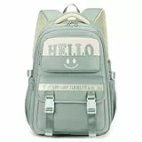 Suweir Schulrucksack Mädchen Schulranzen Jungen Teenager Schultasche Multi-Tasche Rucksack Schul Wasserdicht Daypack School Bag Backpack für Schule Ranzen Reise Jugendliche