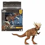Mattel Jurassic World Hammond Collection mit Menschen- und Dinosaurier-Actionfigur, Atrociraptor Tiger, Premium-Film-Design Glasaugen & 14 Gelenkpunkte, JDJ10