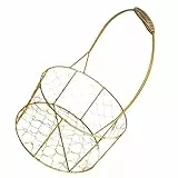 Cabilock Blumenkörbe Eisendrahtkorb Für Hochzeiten Aufbewahrungskörbe Aus Metall Blumenmädchen-blütenkorb Wohndekor-accessoire