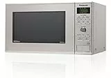 Panasonic NN-GD37HSGTG Mikrowelle mit Grill (1000 Watt, Inverter Mikrowelle, 23 Liter) edelstahl