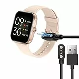 Blueshaweu Ladekabel Kompatibel mit AZTTKIA Q29 Smartwatch, Kabel Ladegerät Ladestaion für AZTTKIA Q29 Smartwatch (schwarz)