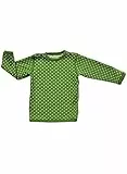 Leela Cotton Baby Kinder Langarmshirt Wendelangarmshirt Bio-Baumwolle Wendeshirt T-Shirt Jungen Mädchen Gr. 50/56 bis 98/104 (116, waldgrün)
