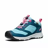 KEEN Skua Wasserdicht Sneakers, Reef Waters/Rouge Red, 38 EU