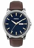 Timex Classic Premium 45mm Herren-Armbanduhr mit Lederband TW2V79200