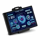 Annadue 3,5-Zoll-IPS-Computer-Temperaturmonitor, PC-Sensor-Panel-Display, PC-CPU-GPU-RAM-HDD-Datenmonitor Computer-Temperaturanzeige für Windows-Systeme