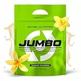Scitec Nutrition Jumbo - Hochkalorischer Weight Gainer - mit Mehrkomponenten-Protein - Aminosäuren-Matrix - Metabolische Matrix - Superfood-Mischung, 6,6 kg, Vanille