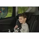 cartrend Gurtkissen HERO,​​ schützt vor Verletzungen, groß und bequem, buntes Design für Kinder, 1 Stück, grau