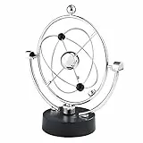 Elektrische Wiggler Schaukel Ball Kinetic Craft Perpetual Motion Bewegung Newton Balance Ball Spielzeug Splitter Home Office Schreibtisch Tisch Ornament Dekoration (4,33 x 9,65 Zoll)(A603)