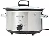 Crock-Pot CSC028X-01 Schongarer, Slow Cooker 3,5 l, 3.5 liters, Edelstahl Gebürstet