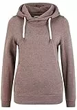 OXMO Vicky Damen Kapuzenpullover Hoodie Pullover mit Kapuze, Größe:L, Farbe:Sparrow M (7957101)