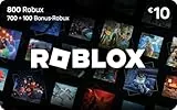Roblox-Geschenkgutschein |800 Robux Guthaben | inklusive exklusivem virtuellem Item| Digital Code für Smartphones, Computer, Tablets, Xbox One, Xbox Series X|S, Oculus Rift et HTC Vive)
