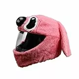 Tioheam Motorradhelm Abdeckung Plüsch Motorradhelm Überzüge, Cartoon Helmüberzug Für Motorradhelm, Integralhelm Schutzhülle Hutschutz, Für Motorradhelm, Umfassende Wärme (Helm Nicht Inbegriffen)