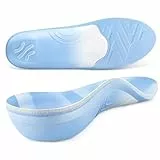 VALSOLE Orthopädische Einlegesohlen für Herren Damen - Plantarfasziitis & Fersensporn Einlagen mit Fußgewölbestütze - Bequeme Arbeitsschuheinlagen für Langzeitkomfort - Ideal für Beruf & Alltag
