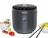 Rommelsbacher Multi Reiskocher MRK 500-6 Programme (Reis, Vollkorn, Low Carb, Suppe, Milchreis, Aufwärmen), Cool-Touch Gehäuse, herausnehmbarer antihaftbeschichteter Innentopf, 500 Watt