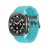 Ocean Silikon Armband für Samsung Galaxy Watch Ultra Armband 47mm 2025/2024 Herren/Damen,Atmungsaktiv Weich Sport Band für Samsung Watch 8/7 Ultra Armbands 47 mm Sportarmband Ersatzarmband