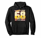 Hot Wheels, 68er-Rennlogo im Retro-Look Pullover Hoodie
