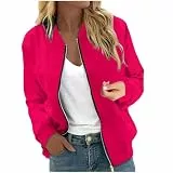 Collegejacke Für Damen Oversize Weiße Jeansjacke Kurz Ohne Kapuze Blouson Schwarz Jacke Sommer Bomberjacke Frühling Rosa Glänzend Weiß Sommerjacke Leicht Elegant Beige Grün Blau Khaki Lila Xxxxl Xl