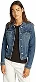 Tommy Jeans Damen Vivianne Skn Jacket Ai1232 Dw0Dw20158 Trucker-Jacke, Denim (Denim Medium), M