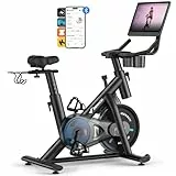 MERACH Heimtrainer Fahrrad mit Magnetischem Widerstand, Hometrainer Fahrrad, Spinning Bike Indoor