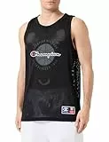 Champion Herren Legacy Modern Basket-S/L Tank Tanktop, Schwarz, Large